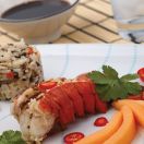 Roasted Lobster Tails with Ginger Dipping Sauce