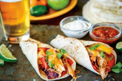 Grilled Turkey Breast Fajitas