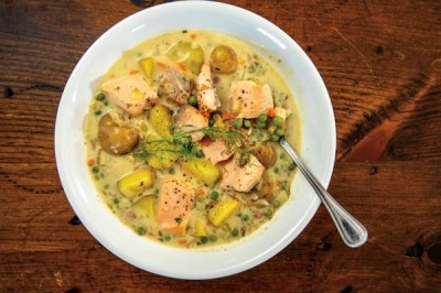 Atlantic Salmon & Bacon Chowder