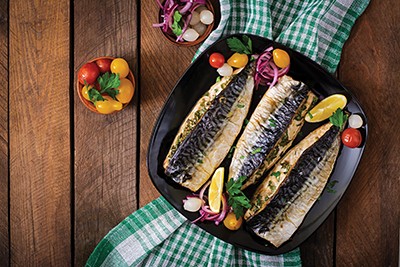 Mackerel Grilled Two Ways