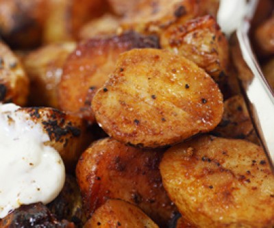 Sugar-Glazed Oven-Roasted Potatoes