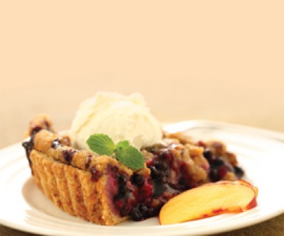 Blueberry Crumble Pie