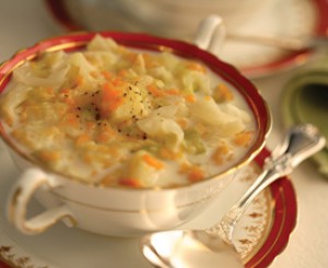 “Cream” of Cabbage Soup