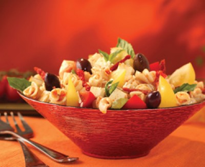 Pasta Salad with Fresh and Oven-Dried Tomatoes