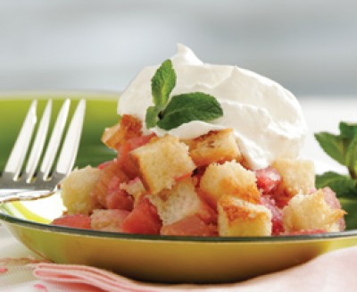 Rhubarb Brown Betty